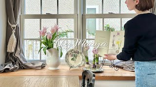 preparations for spring｜Beautiful flowers and  interior｜Purchased items｜Care for antique cutlery screenshot 1