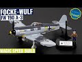 Würger/Shrike - Focke-Wulf Fw 190 A-3 with angled wings - COBI 5741 (Speed Build Review)
