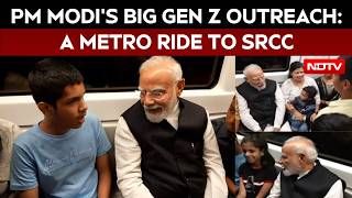 رئيس الوزراء مودي في كلية "إس آر سي سي" | مبادرة رئيس الوزراء مودي الكبرى للتواصل مع جيل زد: رحلة... screenshot 4