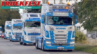 Trucks Leaving | TRUCKFEST  Original Newark UK 2022