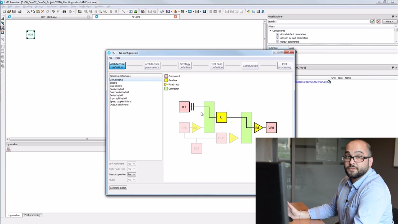tecnomatix plant simulation software Simcenter Amesim – Optimizing energy strategy for hybrid vehicle