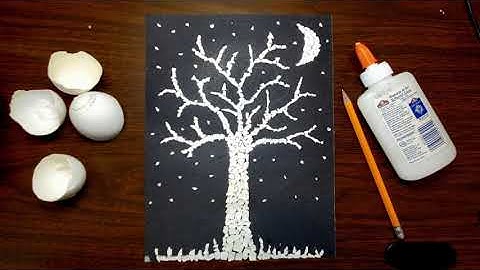 EGGSHELL MOSAIC (FALL AT NIGHT) TIMELAPSE