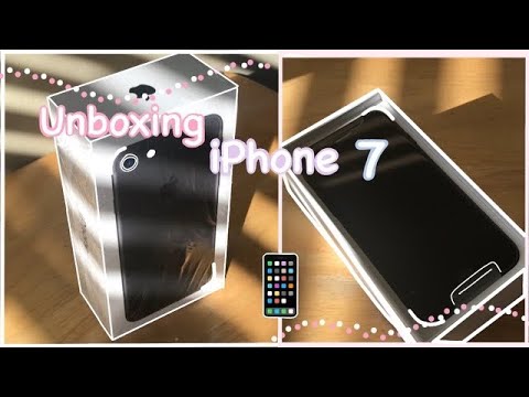 Unboxing iPhone 7