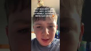 How Freaking Dare You Roast Me Alex Deh