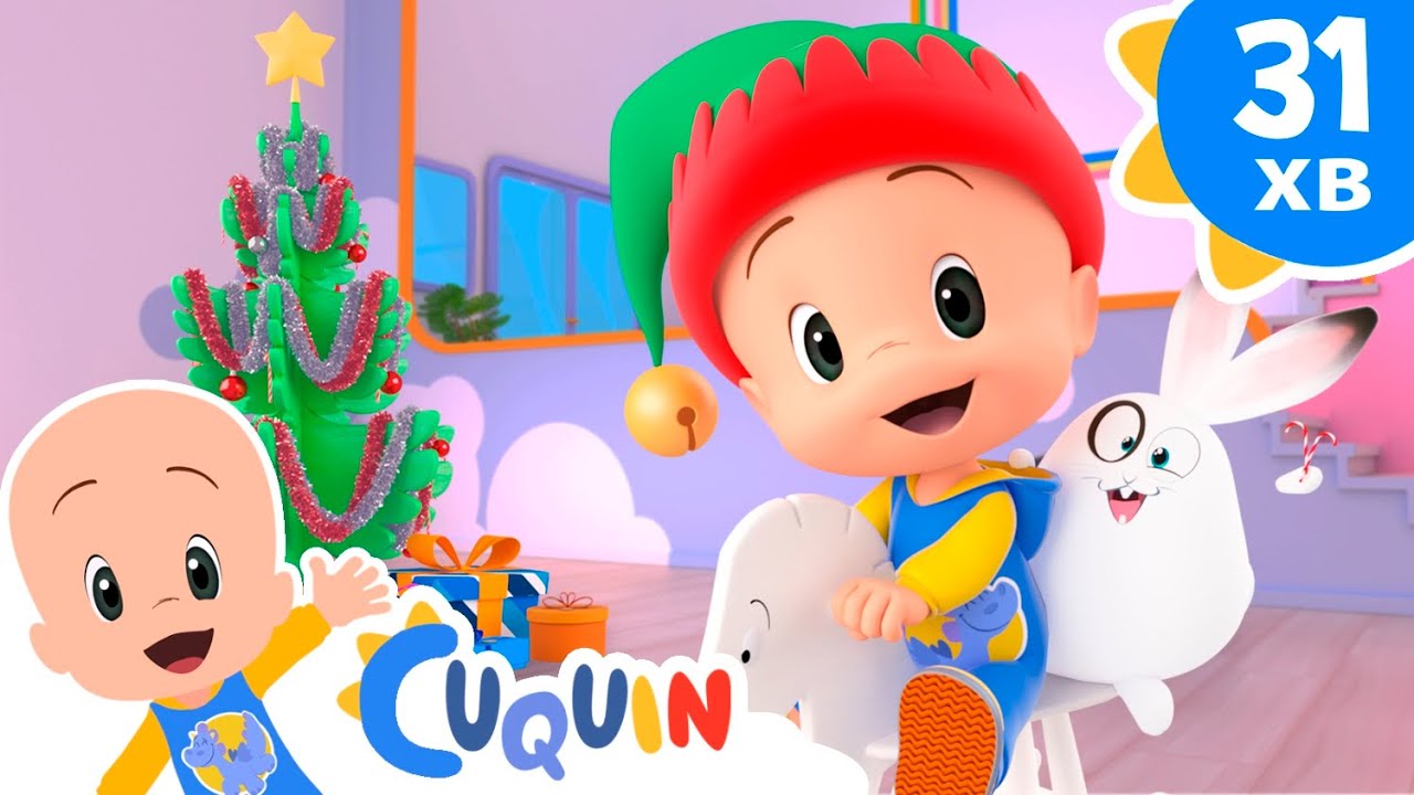 Клео та Кукiн 🎅 ДІНЬ-ДІНЬ-ДОН 🥳 Збірник дитячих пісень  | Cleo & Cuquin