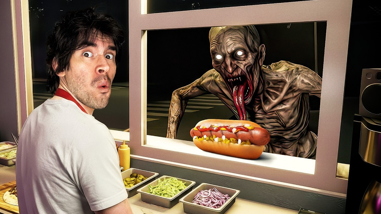 NO LE SIRVAS COMIDA A LA ANOMALIA | Shawarma Kiosk