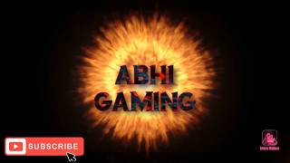 My Gaming Intro Free Fireabhi Gaming