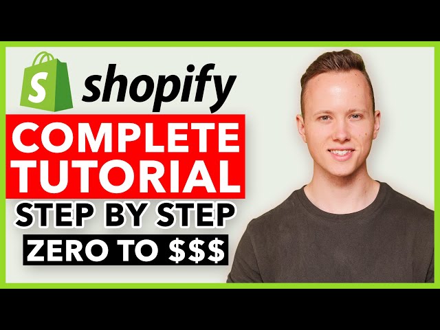 COMPLETE Shopify Tutorial For Beginners 2023 - How To Create A Profitable Shopify Store From Scratch