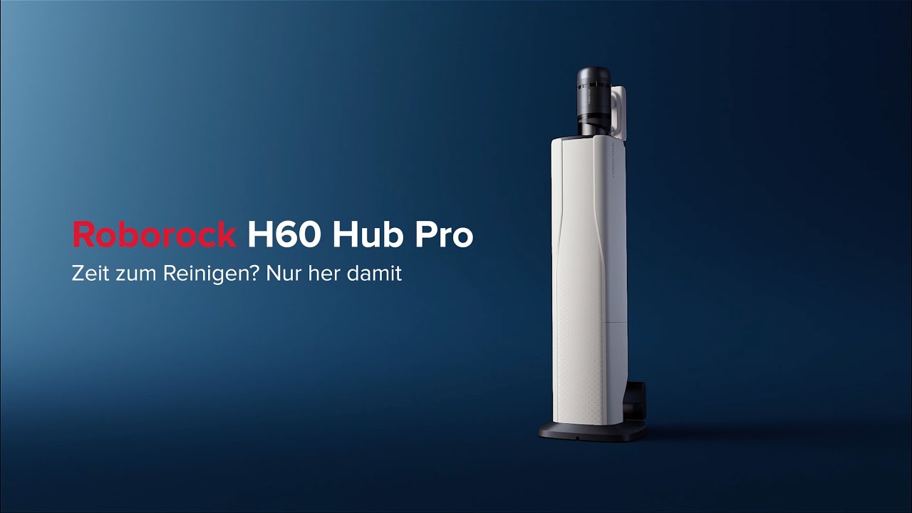 Roborock H60 Hub Pro - YouTube