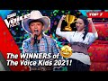 The Blind Auditions of the WINNERS of The Voice Kids 2021! 🏆| Top 7