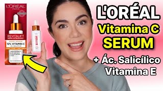 L&#39;ORÉAL SERUM 12% VITAMINA C PURA 🍋 MI NUEVO SERUM FAVORITO DEL SÚPER!! 😍 | MARIEBELLE COSMETICS