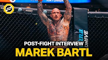 INSANE SPINNING ELBOW by Marek BARTL! | Post-fight Interview | OKTAGON 78