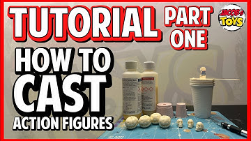 TUTORIAL - How to Cast Action Figures | PART ONE - MOULDS | Custom Action Figures | Jacobs Toys