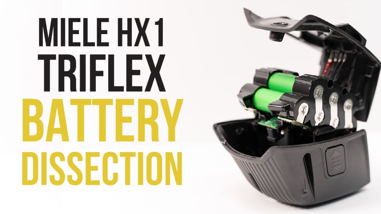 Miele HX1 Triflex Battery Dissection The ONLY Stick Vac Battery Made