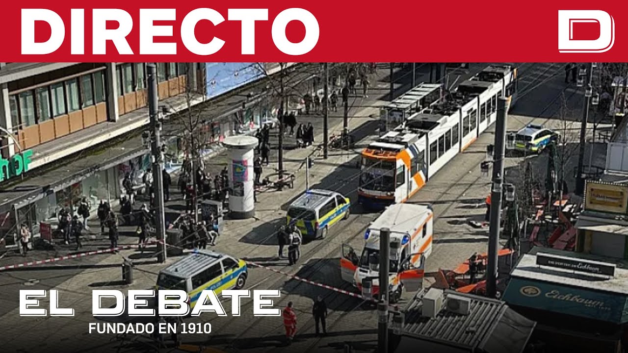 DIRECTO | Última hora sobre el atropello masivo en la ciudad alemana de Mannheim