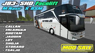 BUSSID | 8 LIVERY ATJ MOD SALE JB3  SHD FACELIFT M.NASIR Cvt. RSM