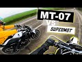 Un supermot en a2   mt07 vs 701 husqvarna