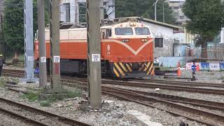 02\/11\/2022 台鐵 7102B次 單機回送 本務E318電力機車 新竹入庫 \/ TRA GE E42C,Hsinchu arrival