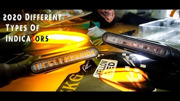 Different Types Of Indicators For All Motorcycle || Installation || Review || @NewWrapAndRidegraphic