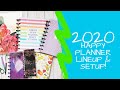 2020 Happy Planner Lineup & Setup