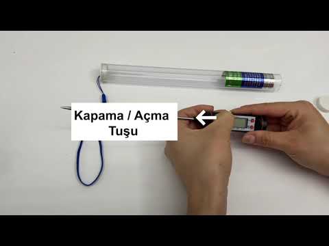 Video: Su problu elektronik termometre: açıklama