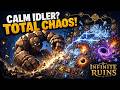 Infinite Ruins: Calm, Chaos, and Endless Mining