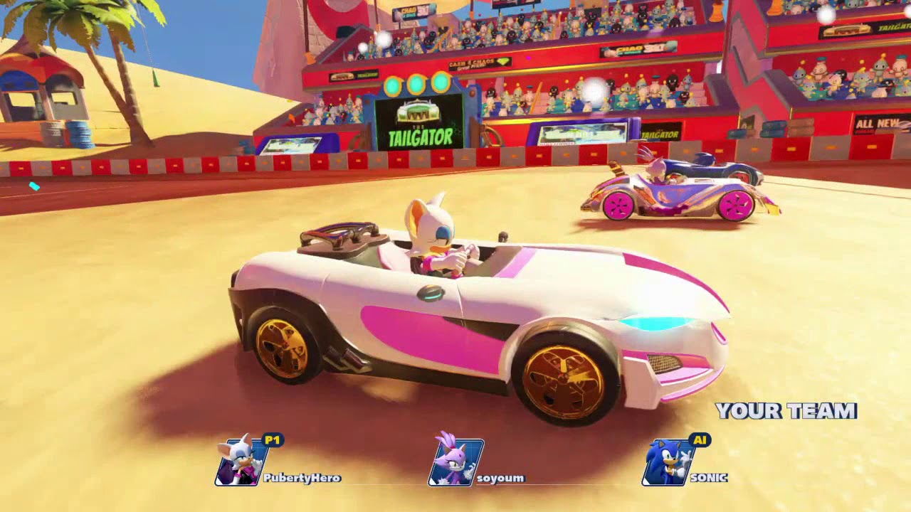 Team Sonic Racing - Online Ranked Racing Matches #2 (Team Race) (PS4)
