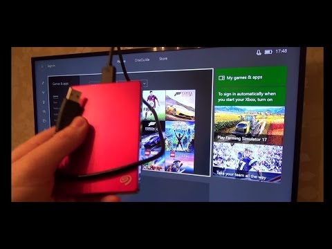 How to Increase Xbox One Storage using External Hard Drive