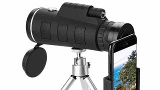 Telescope lens for android mobile camera method