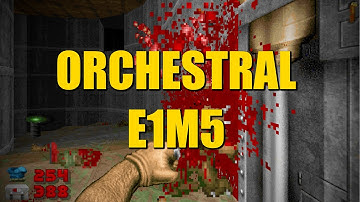 DOOM Gameplay Walkthrough with Orchestral Music E1M5: Phobos Lab