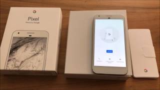 Google Pixel XL Unboxing + Initial Set-Up