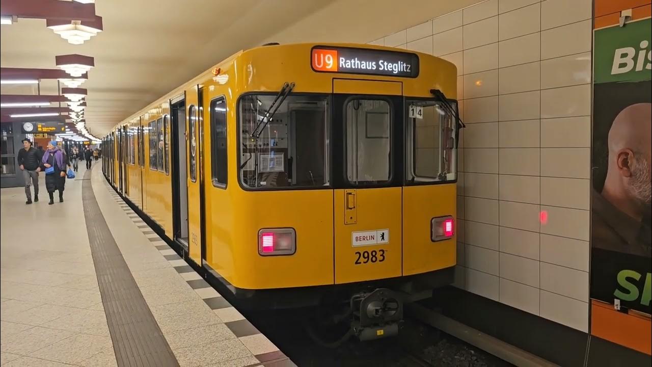 UBahn Berlin Bahnhof FriedrichWilhelmPlatz von der Linie U9 mit H97