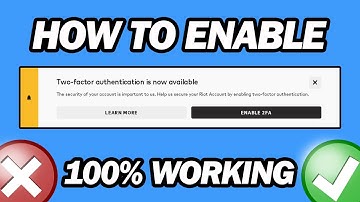 How to Enable 2FA on Your Valorant Account | Two-Factor Authentication Valorant