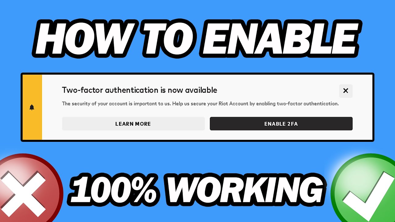 How to Enable 2FA on Your Valorant Account TwoFactor Authentication