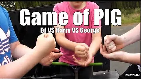 Game of Pig | Edward Garnett VS Harry Nuttall VS G...