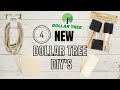 4 *NEW* DOLLAR TREE DIY'S.... USING MOSTLY WOOD ITEMS!