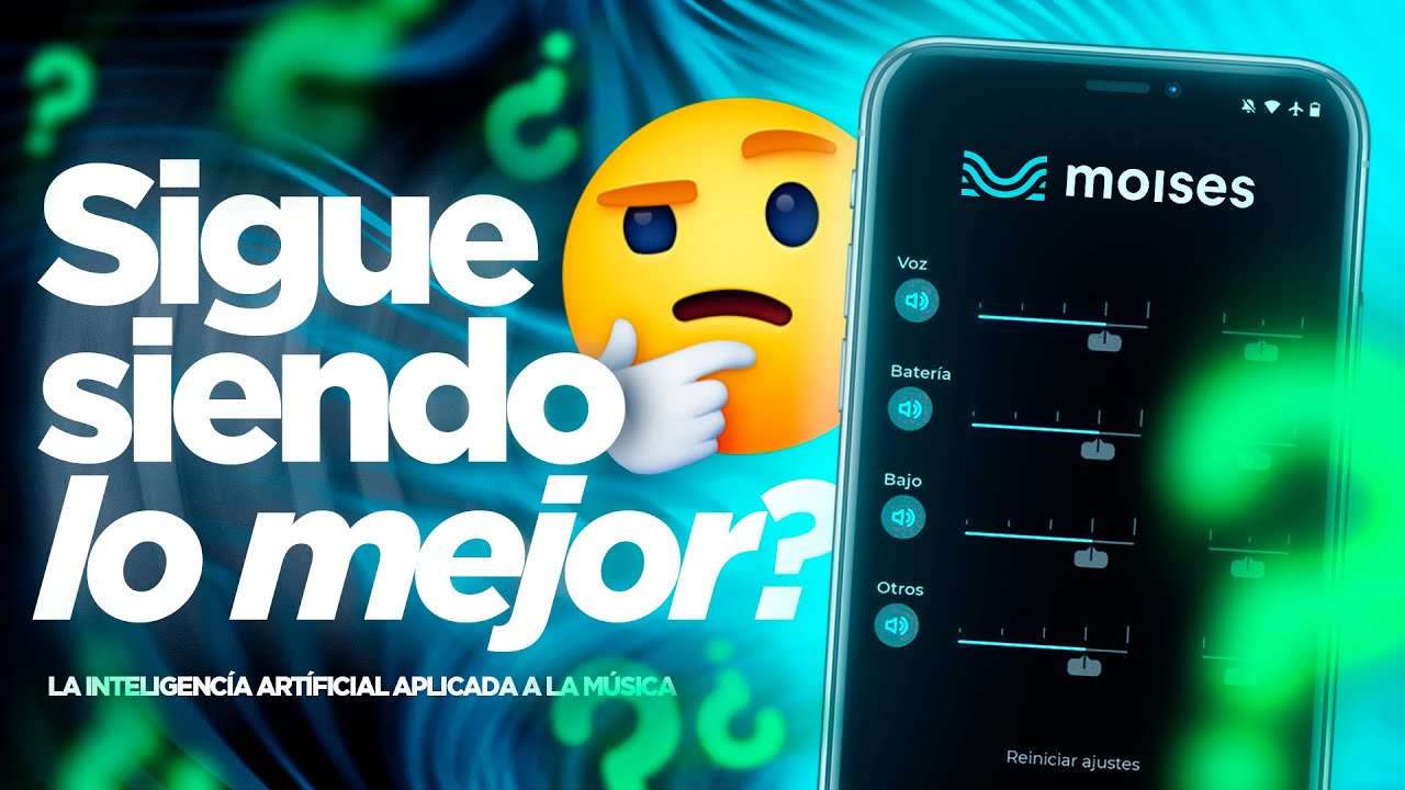 ¿Cómo usar Moises? | La app que EXTRAE voces ó instrumentos de CUALQUIER CANCIÓN 😎