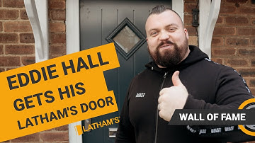 EDDIE HALL GETS A LATHAM