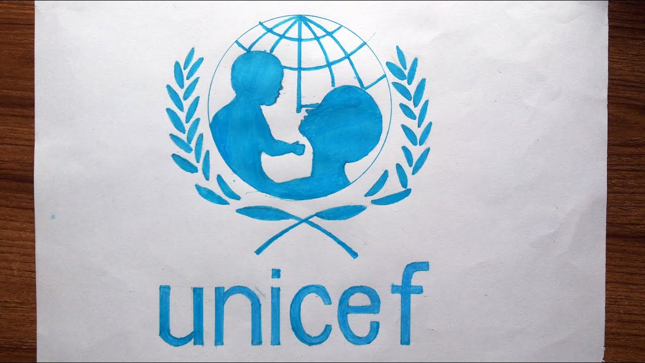 How to Draw UNICEF Logo┇UNICEF Logo Drawing - YouTube