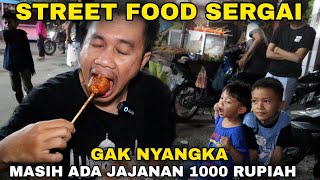 UNIKNYA STREET FOOD SERDANG BEDAGAI‼️VARIAN BAKSO PERBAUNGAN‼️GK NYANGKA MASIH ADA JAJANAN 1K RUPIAH