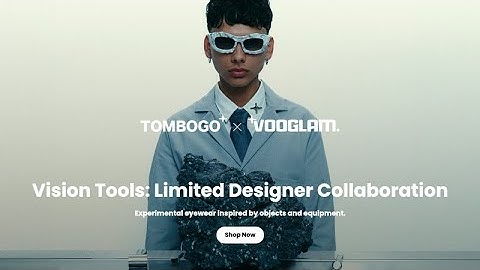 Officially Released-TOMBOGO X VOOGLAM: Vision Tools/Hypothesis-Experimental Eyewear