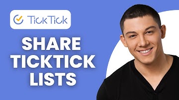 How to Share TickTick Lists (2025)