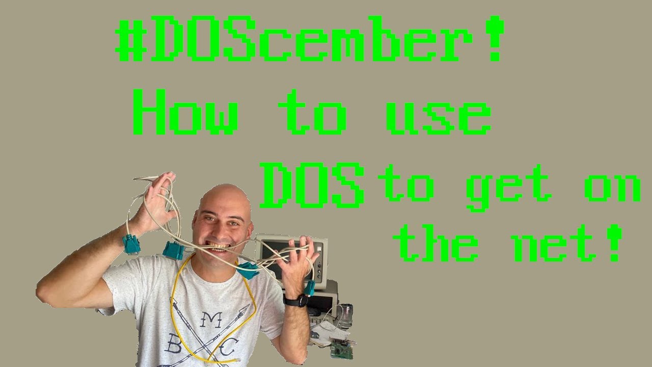  New  웹, 이메일, 트위터, 채팅 등을 위해 DOS PC를 사용하는 방법 #DOScember