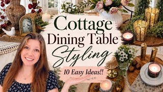 🌱10 Dining Table Styling Ideas For Summer & Everyday| Decorate With Me