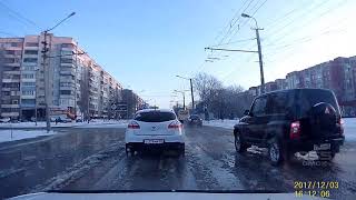 Последствия потопа, Омск (03.12.2017)