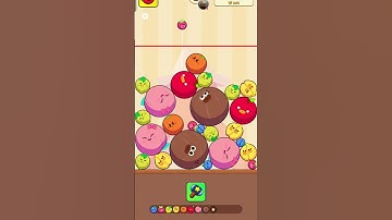 Fruit merge tasty fruits!! Join small fruit to get large fruit! Merge combo!! #shorts #fruit #gaming