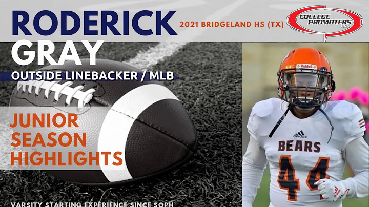 Roderick Gray | OLB/MLB | Junior Highlights c/o 2021