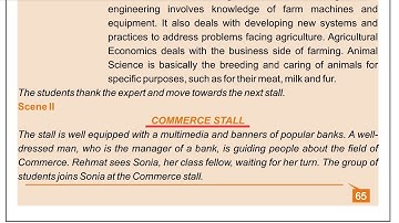 English Class 8: Unit 4 || Educational Exhibition part 2 || Commerce Stall || Sindh textbook board