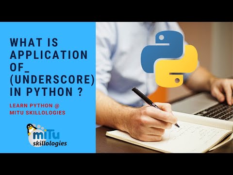 What is meaning of _ (underscore) in Python ?