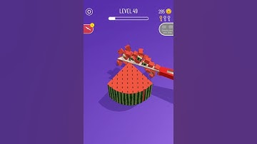 Very satisfying and relaxing ASMR slicing game soap cutting and crunching 💗69